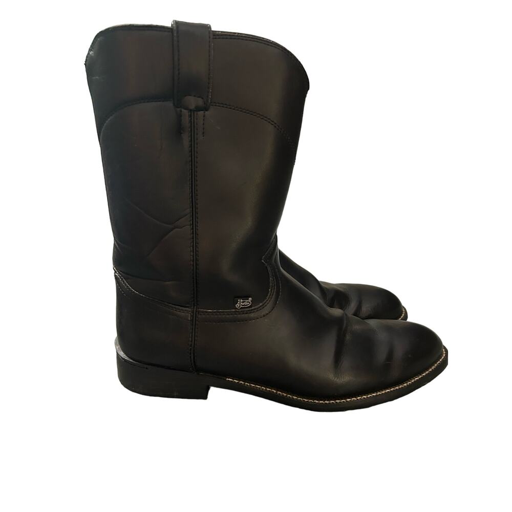 Justin Men’s JB3000 Farm and Ranch Roper Boots, Size 13D